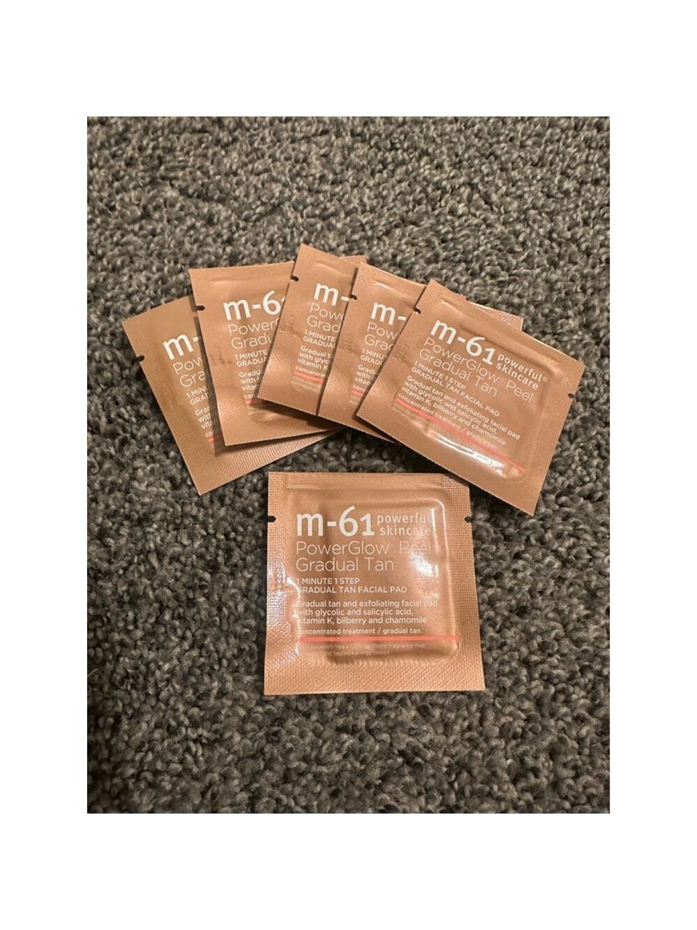 M-61 PowerGlow Peel Gradual Tan Set of 6 Skincare